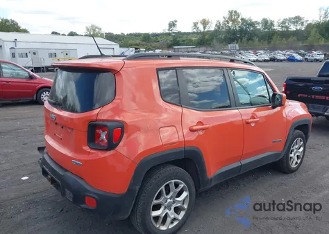 2016 Jeep Renegade Latitude z USA, uszkodzony, nr VIN ZACCJBBT4GPC49287
